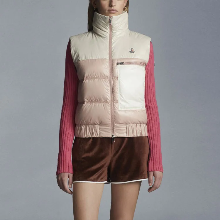 Moncler Vests Women's Pink-2