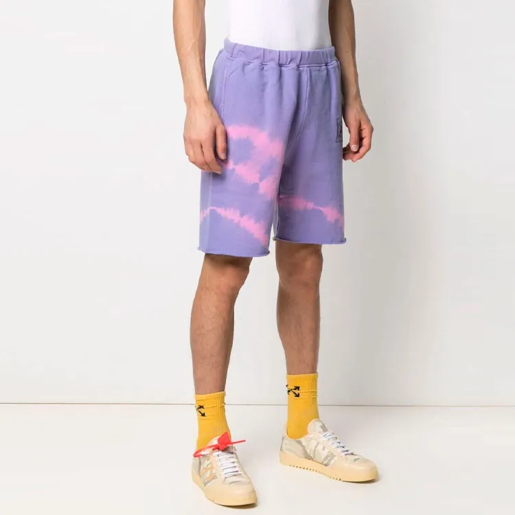 Aries Casual Shorts Unisex Purple-3