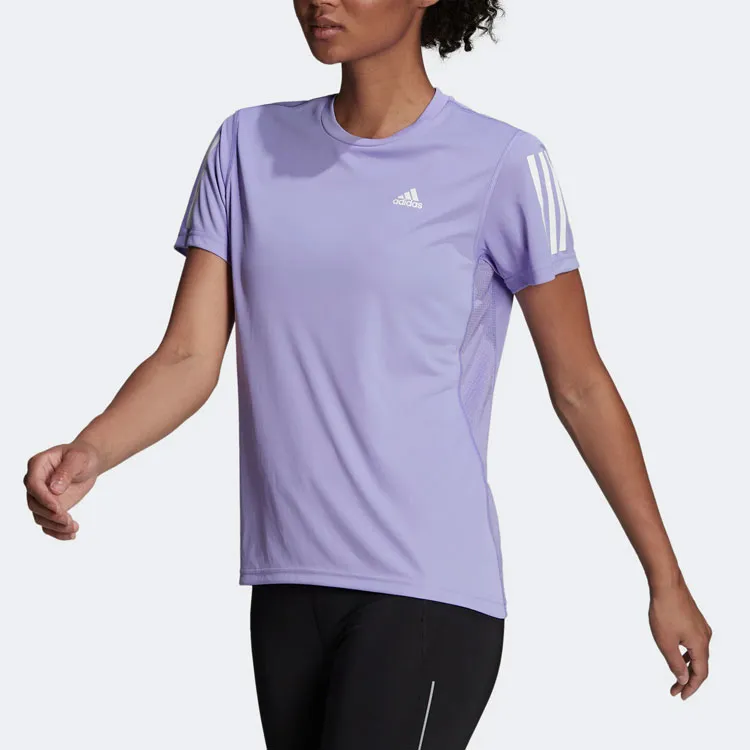 Adidas T Shirts Women's Light Purple-4