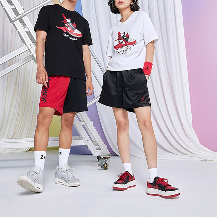 Jordan T Shirts Unisex White-3