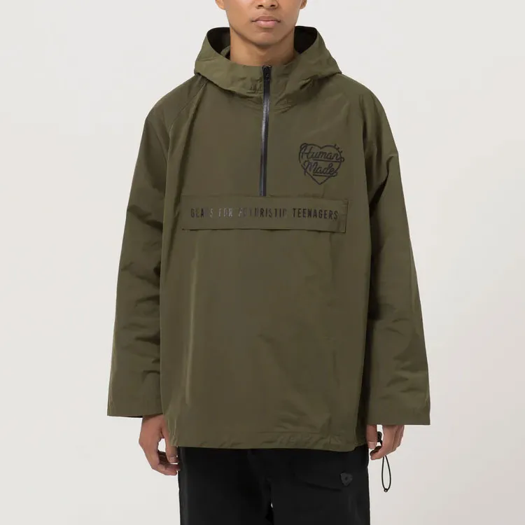 HUMAN MADE Half Zip Anorak Jacket-11