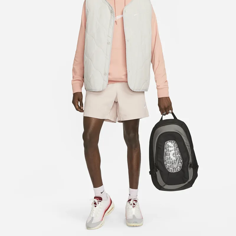 Nike Air 21L Backpack Black/White/Grey-6