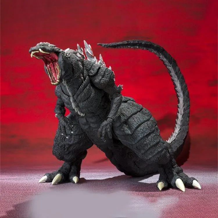 BANDAI S.H.Monsterarts Godzilla Singular Point Godzilla Ultima Figure Black-2
