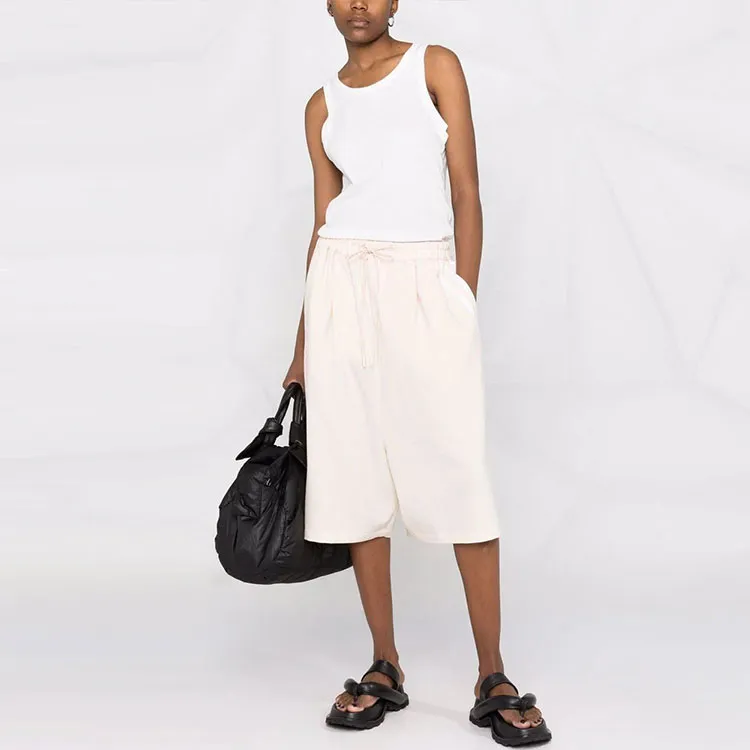 Y 3 Casual Shorts Women's Beige-1