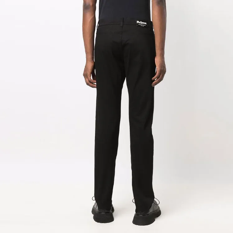 Alexander McQueen Jeans Men Black-2