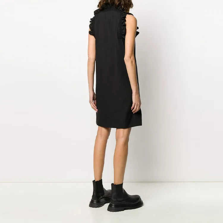 Givenchy Sleeveless Dresses Women's Black-3