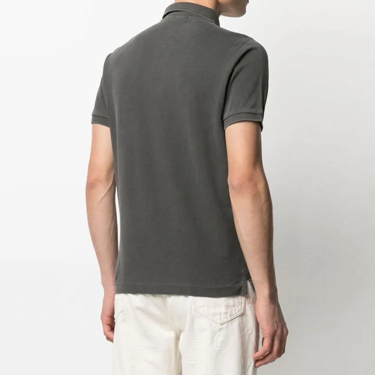 STONE ISLAND Polo Shirts Men Gray-1