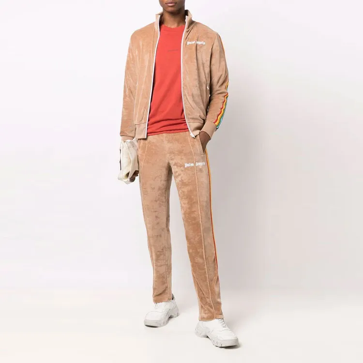 PALM ANGELS Rainbow Chenille Track Pants-1