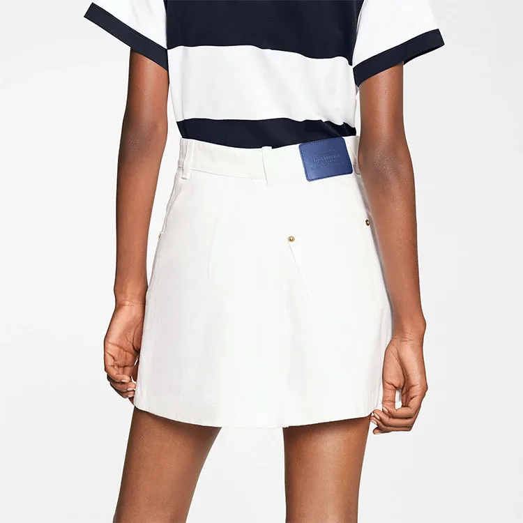 LOUIS VUITTON SS22 Casual Short Skirts Women's White-4
