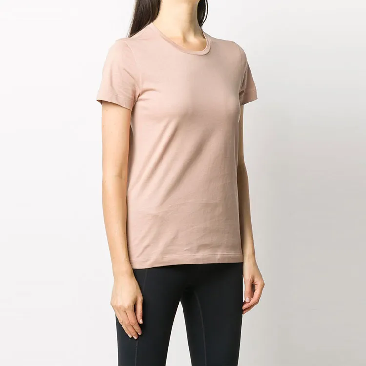 Moncler T Shirts Women's Pink-2