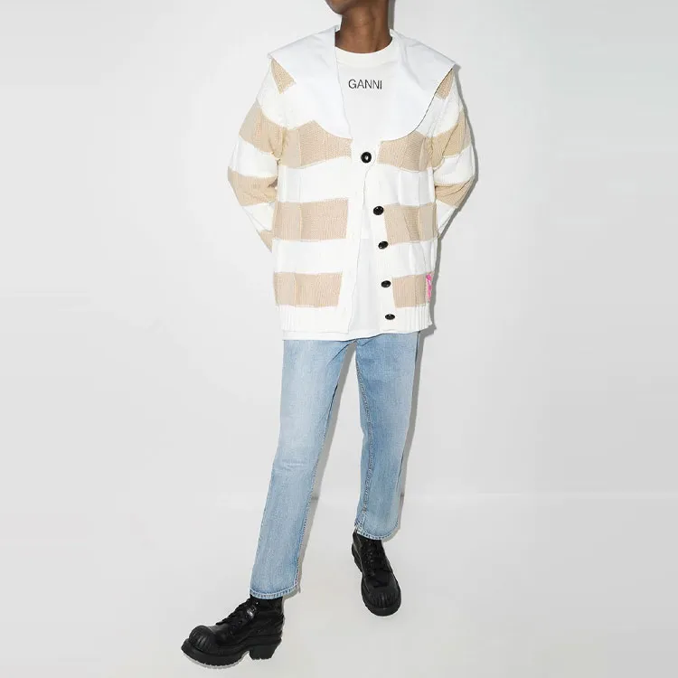 GANNI SS22 Sweater Women's White-1