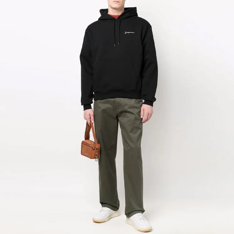 Jacquemus Le Sweatshirt Brode Embroidered Logo Hoodie-1
