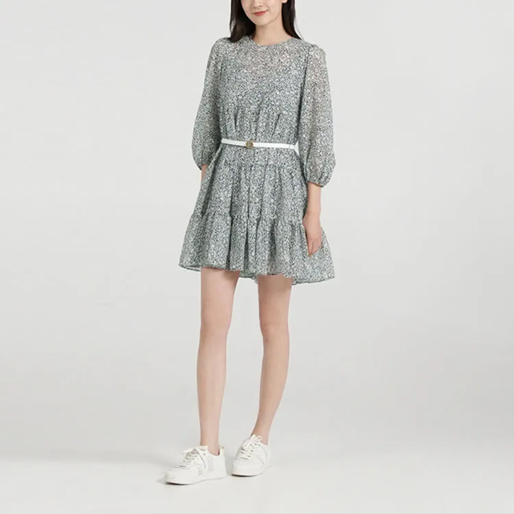 Maje Long-Sleeved Dresses Women's Black-1