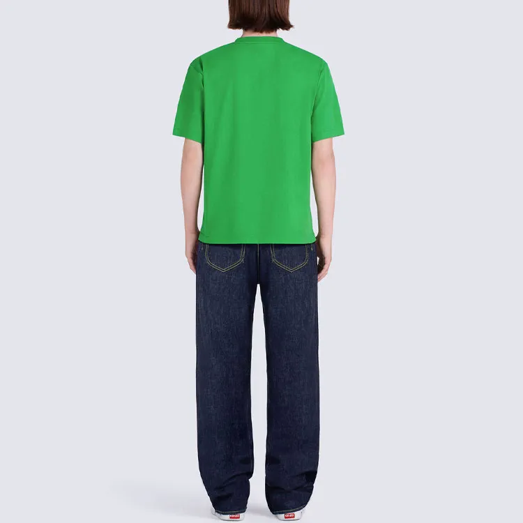 KENZO Tiger Tail Series T Shirts Men Green-3