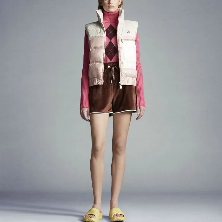 Moncler Vests Women's Pink-1
