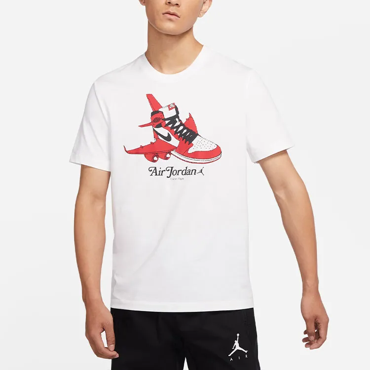 Jordan T Shirts Unisex White-2