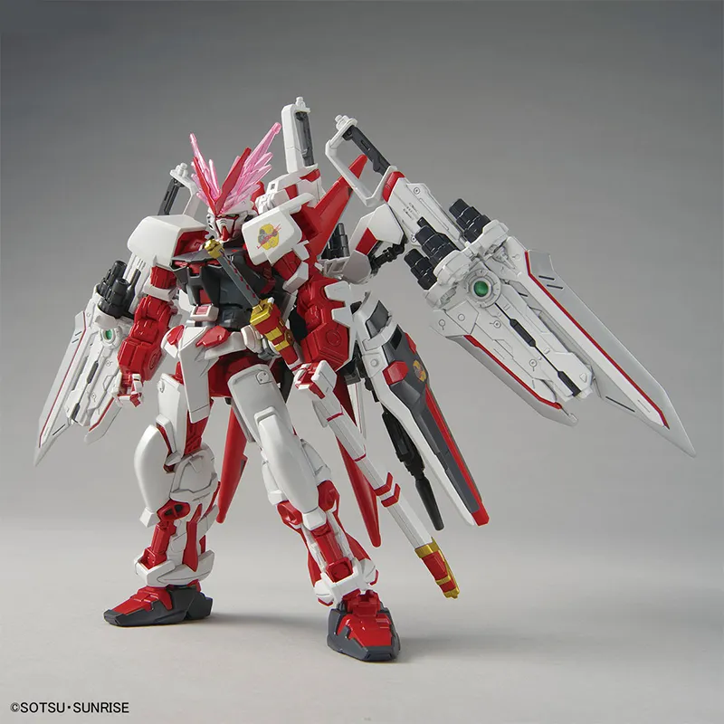 BANDAI SEED Collection Gundam Base Limited HG 1/144 Heretic Gundam Red Dragon Form Model Kits-1