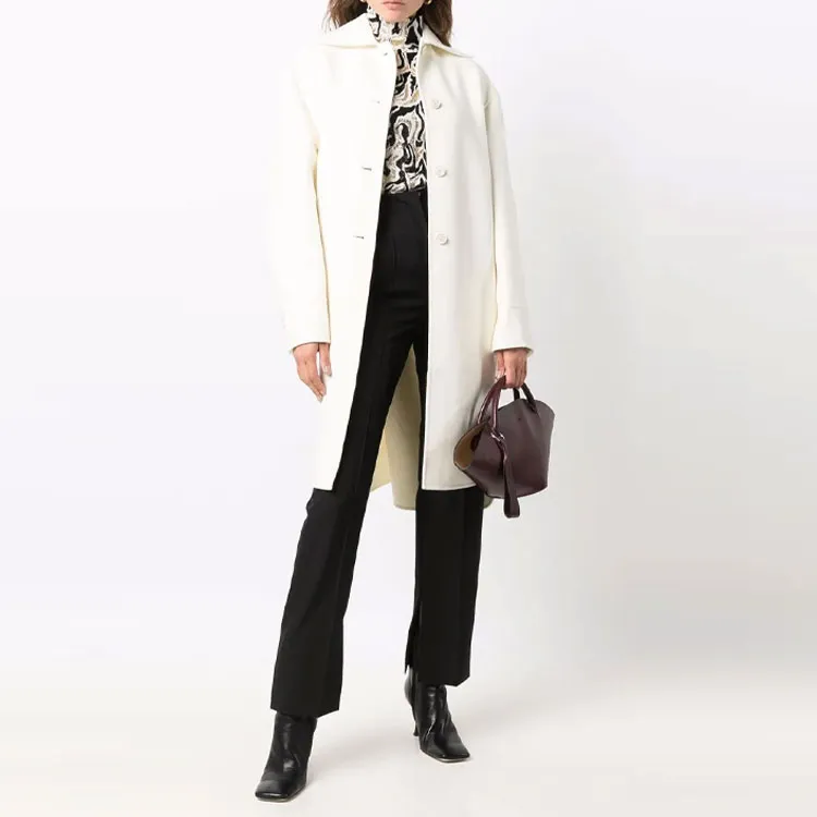 JIL SANDER Coats Women's White-1