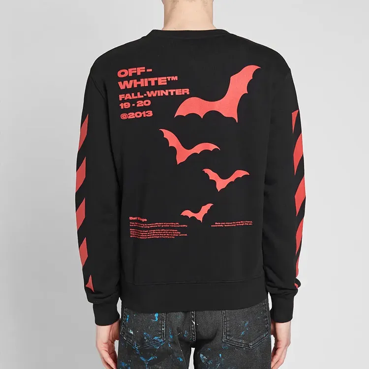 OFF WHITE SS20 Sweatshirt Men's Black-3