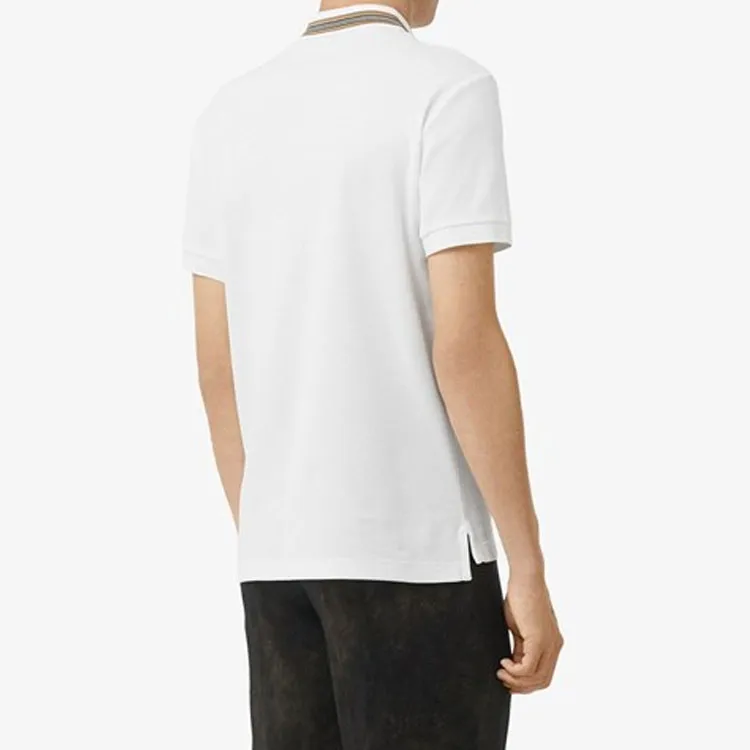 Burberry Polo Shirt Men's White-4