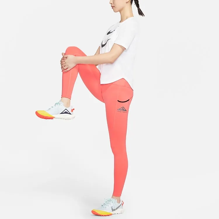 Nike Sports Pants Women's Orange-3