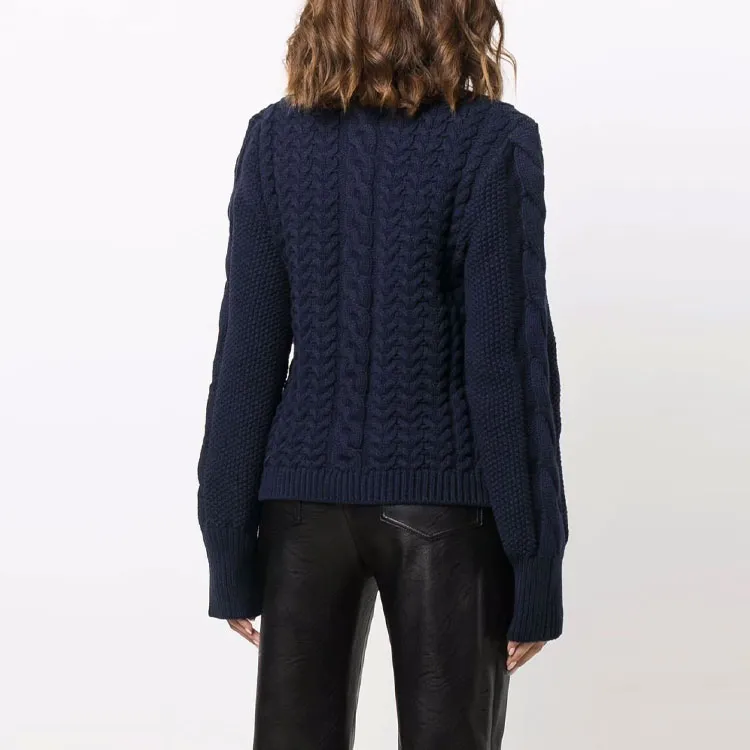 Stella McCartney Aran Stitch Cropped Jumper-2