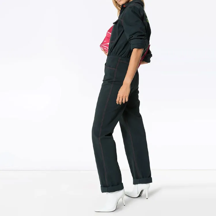 HERON PRESTON Cargo Pants Women's Black-3