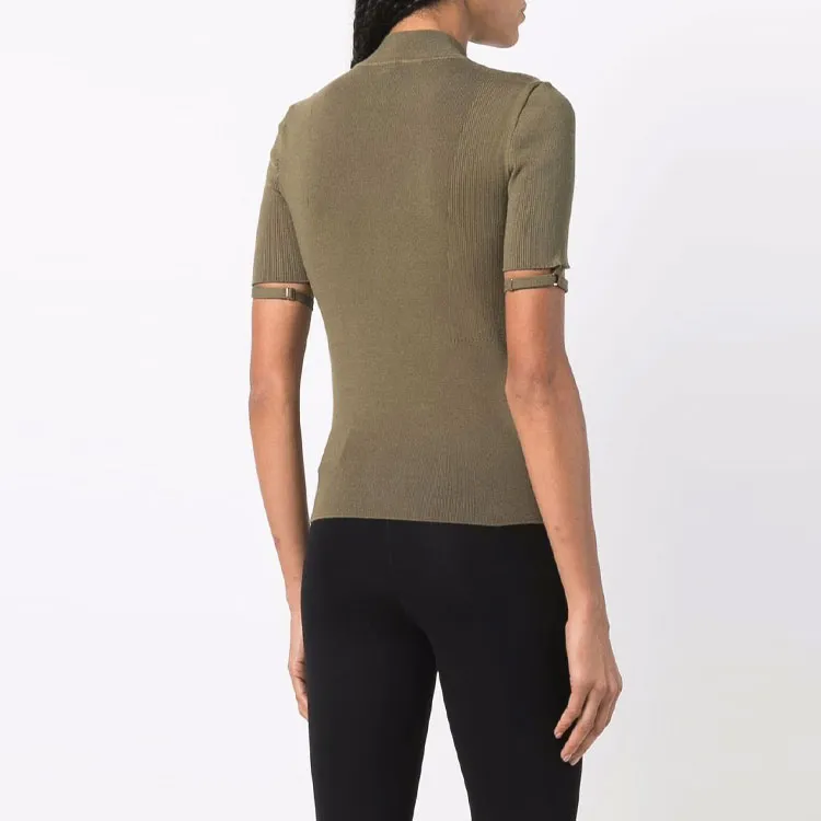 Jacquemus FW21 Slim Fit Knitwear Women's Green-3