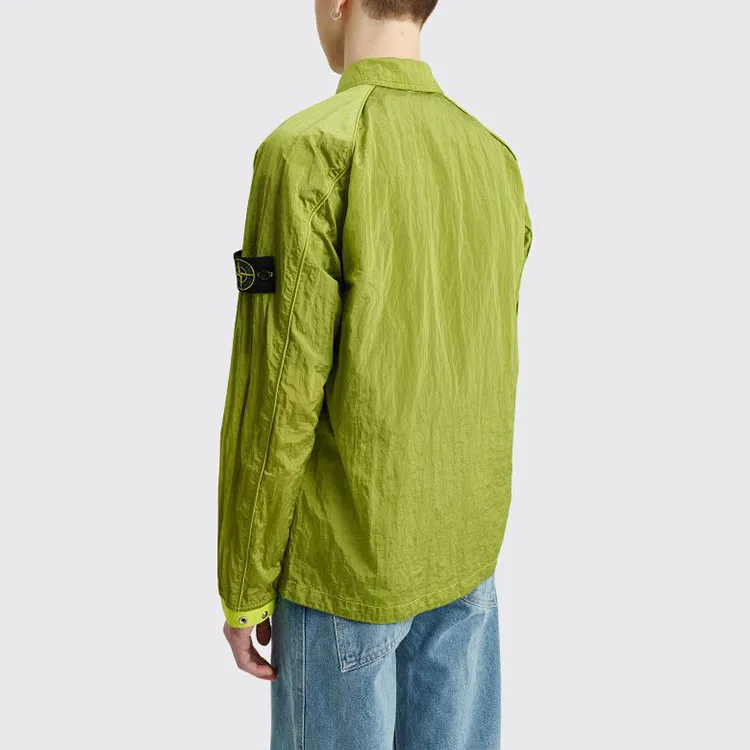 STONE ISLAND Jacket Fall Men's Lemon Yellow-5