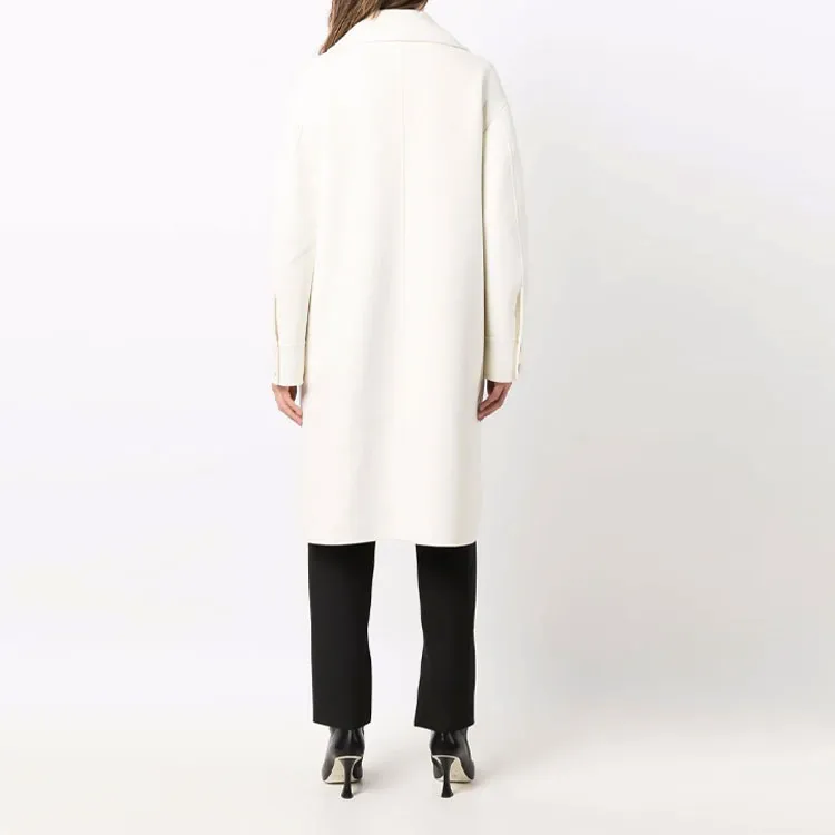 JIL SANDER Coats Women's White-2