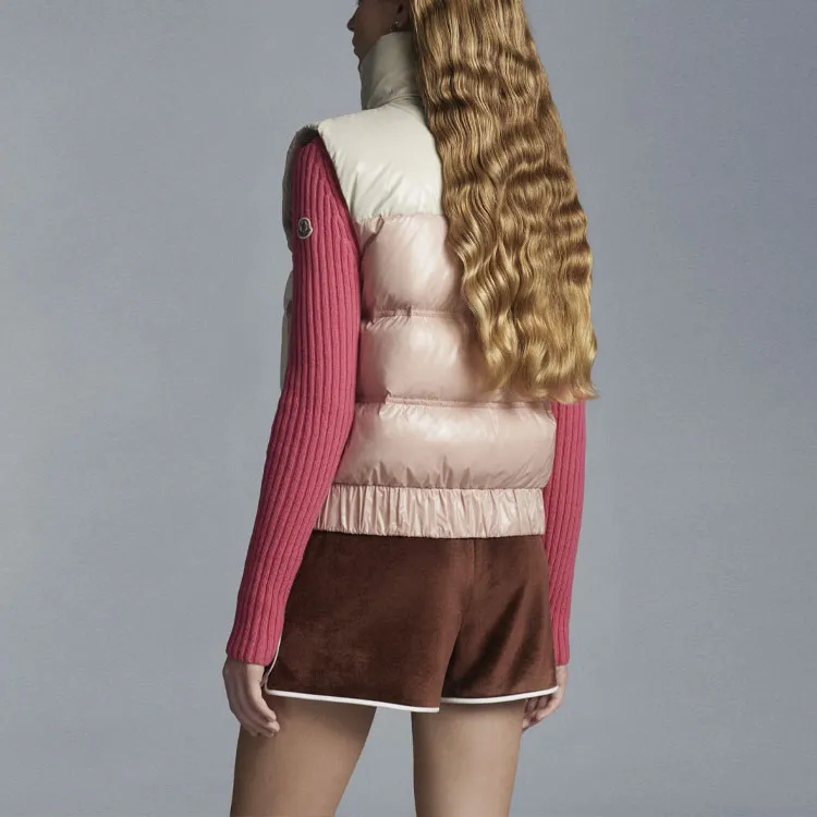 Moncler Vests Women's Pink-3