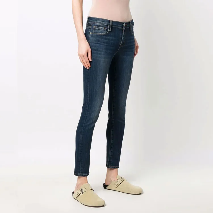 FRAME Le Garcon Cropped Jeans-2