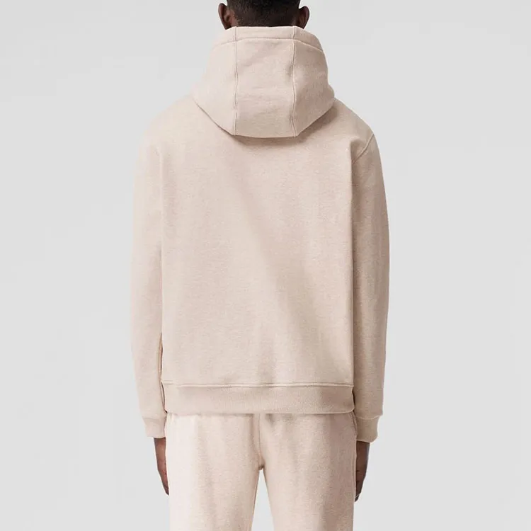 Burberry Monogram Motif Cotton Zip Up Cashmere Hoodie-3