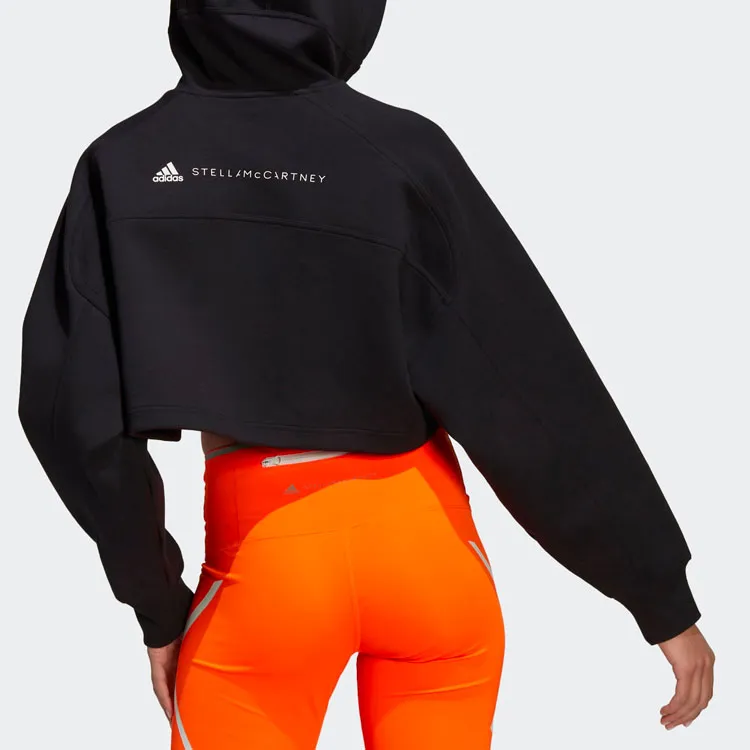 Stella Mccartney X Adidas Cropped Coats Women's Black-3