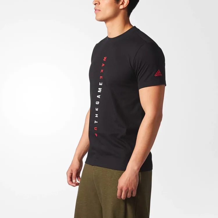 Adidas T Shirts Men Black-4