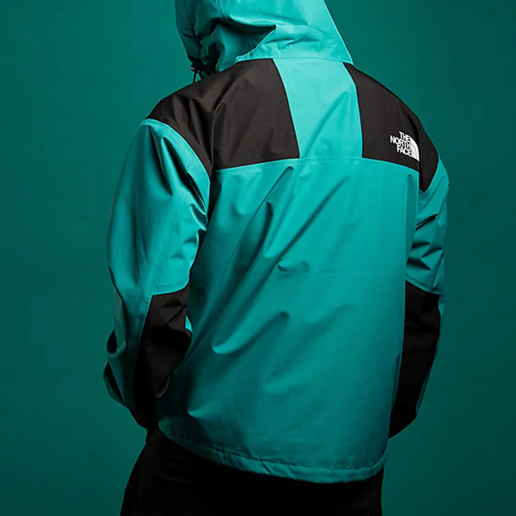 THE NORTH FACE 1986 Series Outdoor Hiking Water Resistant Windproof Breathable Windbreaker Jacket Men's Green-2