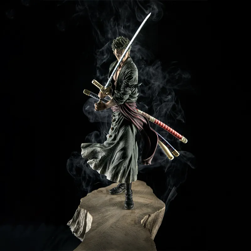 BANPRESTO Roronoa Zoro Glass Factory Sculptor × Photographer One Piece Model A Reissued Version Scale Figures 20cm-1