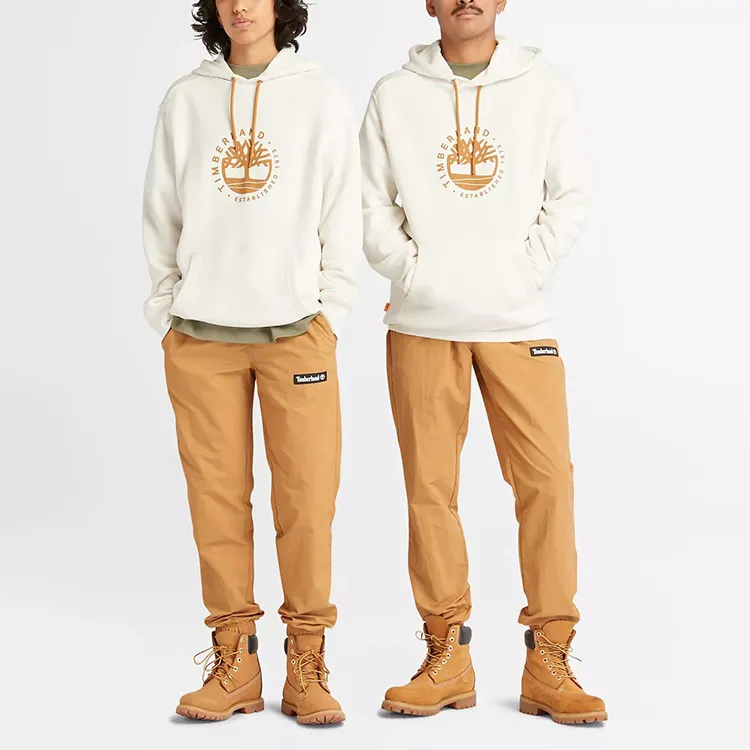 Timberland Sweatshirts Unisex Vintage White-1