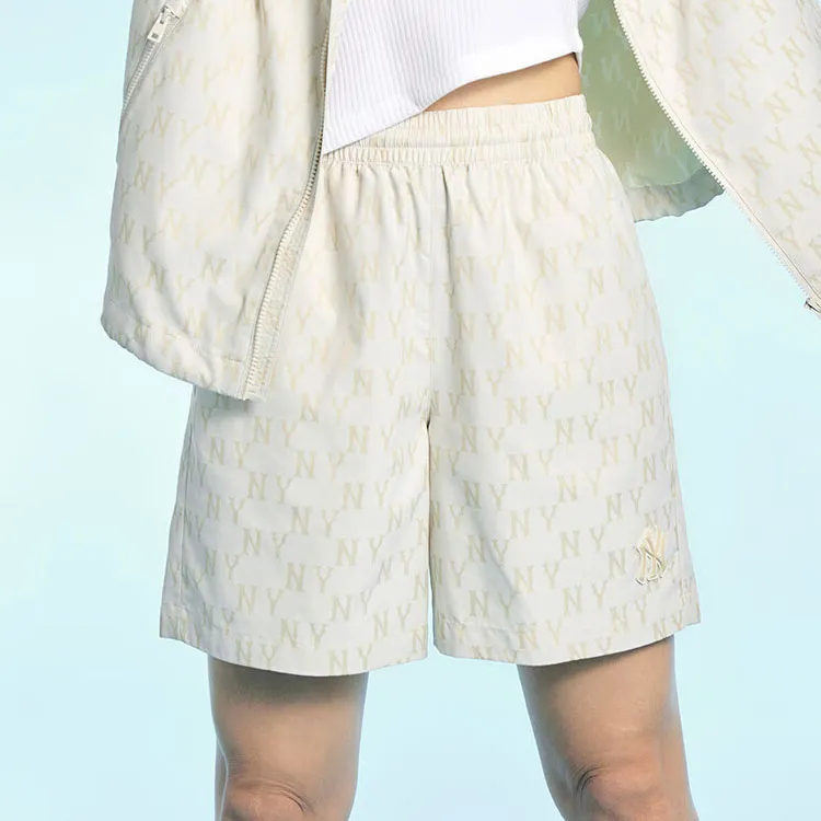 MLB Sports Shorts Unisex Ivory White-3