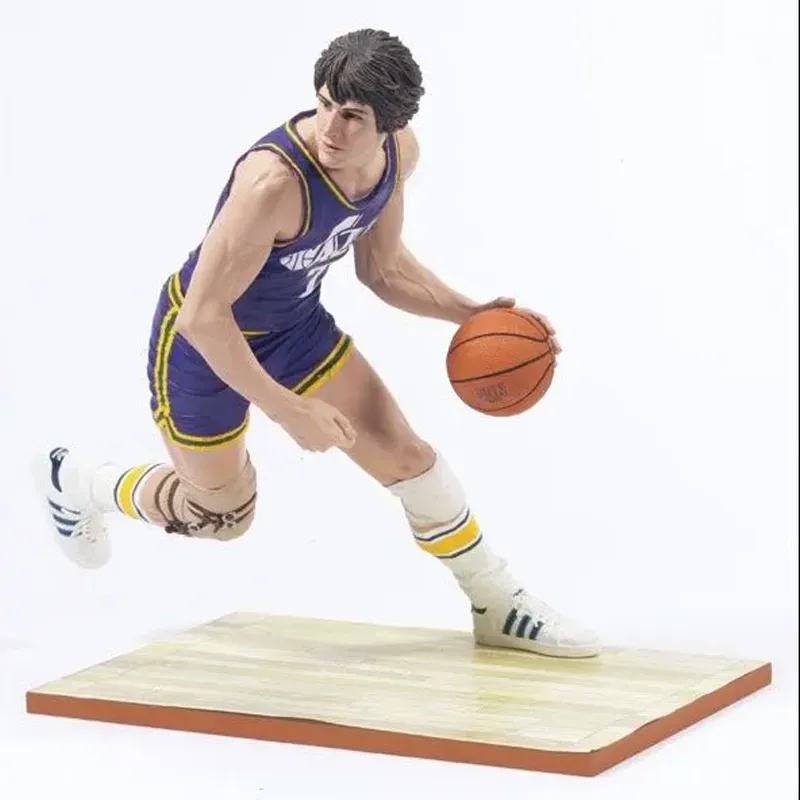 McFARLANE Maikfan NBA Collection NBA Star Character Legend Collection No. 1 Pete Maravich Scale Figures-1