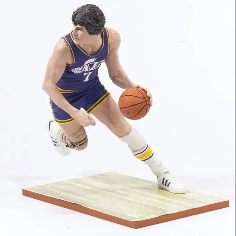 McFARLANE Maikfan NBA Collection NBA Star Character Legend Collection No. 1 Pete Maravich Scale Figures-3