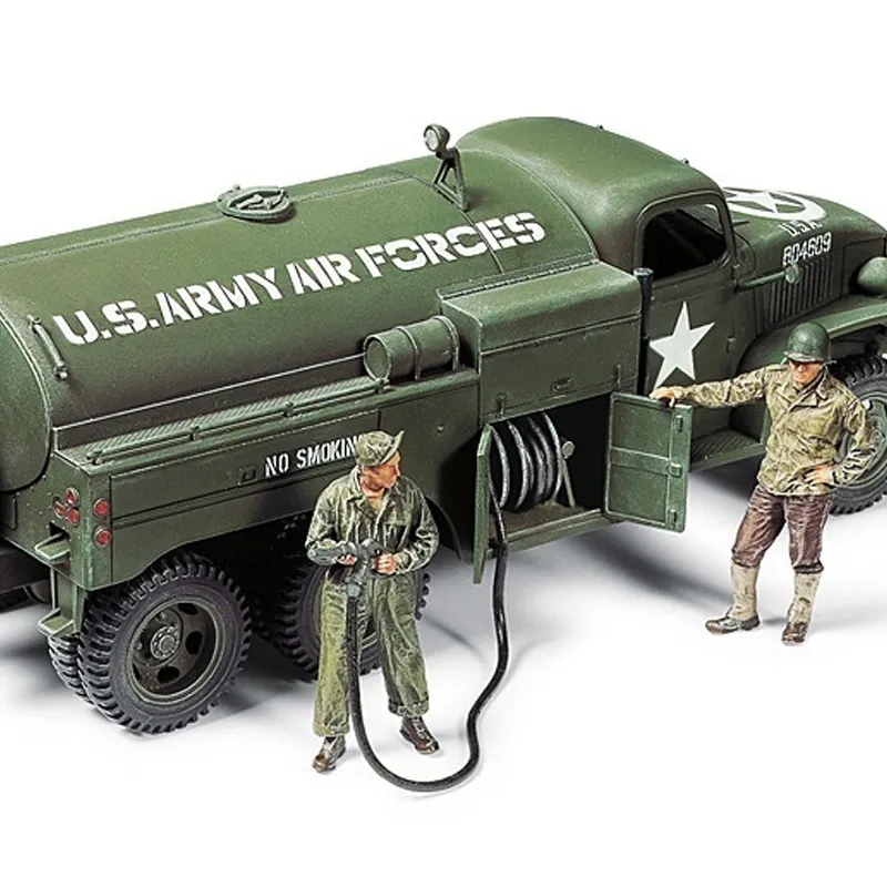 Tamiya Armored Vehicle Model Collection 1/48 US Army 2.5-Ton 6x6 Airfield Refueling Truck Model Kits-1