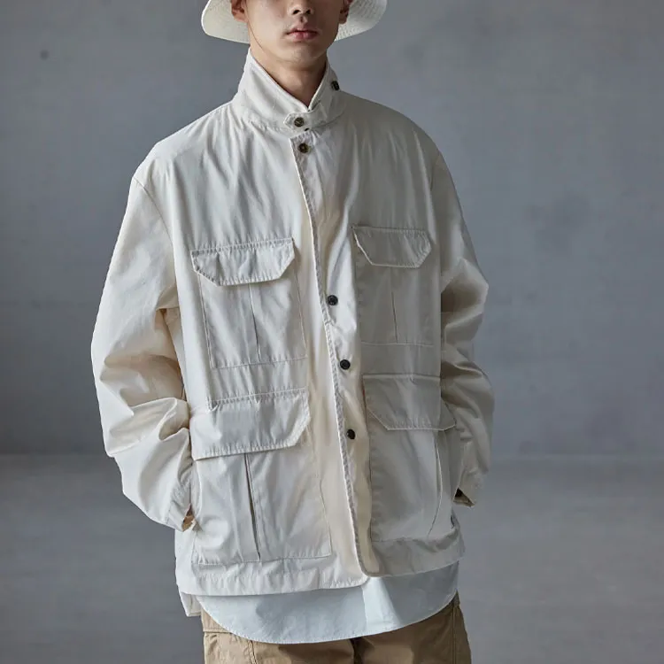 THE NORTH FACE PURPLE LABEL 65/35 Trail Jacket Jackets & Coats Men's Ivory-5