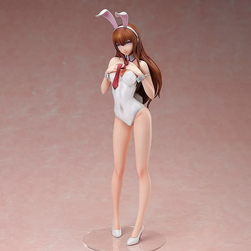 GSC 1 4 Kurisu Makise Freeing Steins;Gate Barefoot Bunny Girl Ver. 1/4 Scale Figures 42cm-3