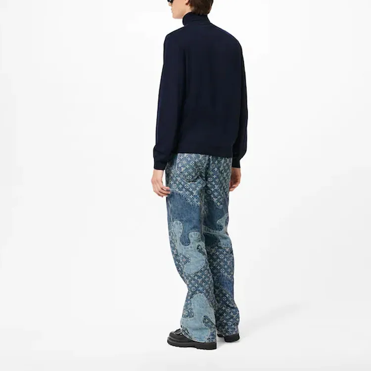 LOUIS VUITTON X Nigo Intarsia Heart Turtle Neck-2