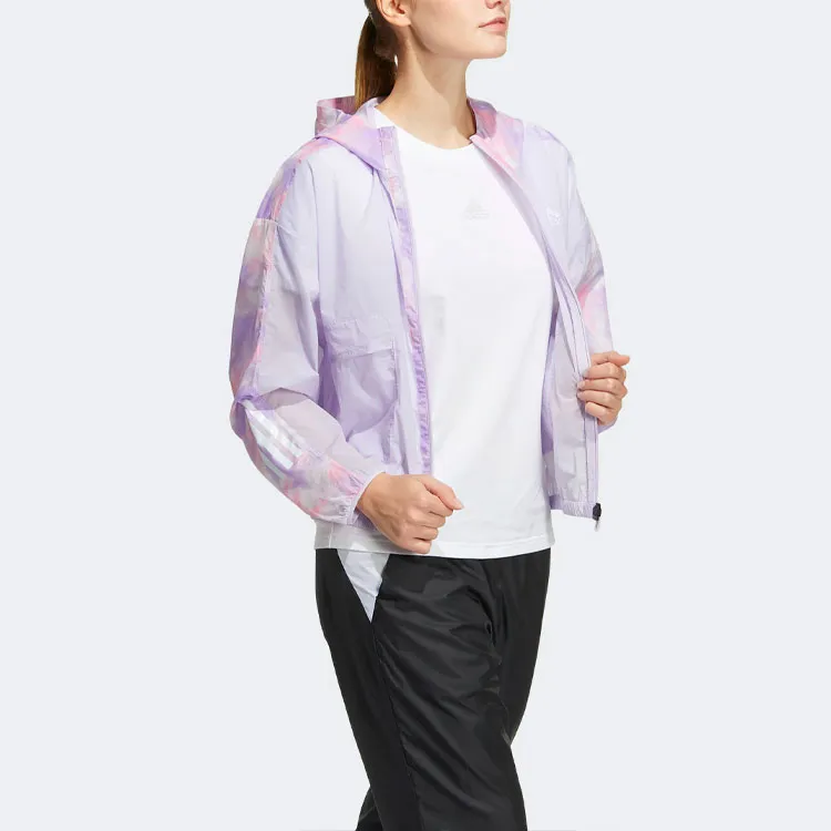Adidas Jacket Women's Light Purple-3