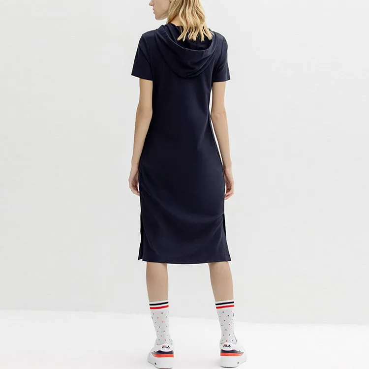 FILA Short Sleeved Dress Women's Legend Blue-3