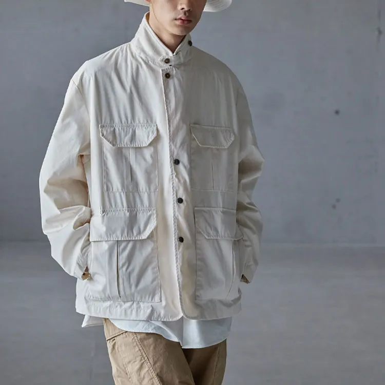 THE NORTH FACE PURPLE LABEL 65/35 Trail Jacket Jackets & Coats Men's Ivory-1