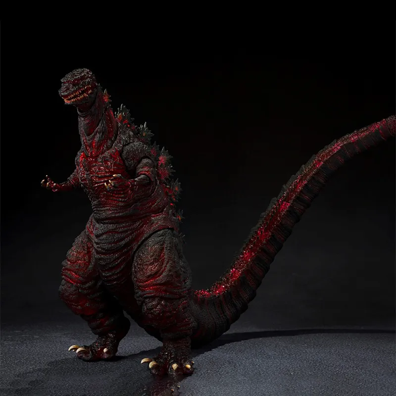 BANDAI Godzilla S.h.monsterarts New 2016 Fourth Shape, Night Battle Edition Action Figures-3