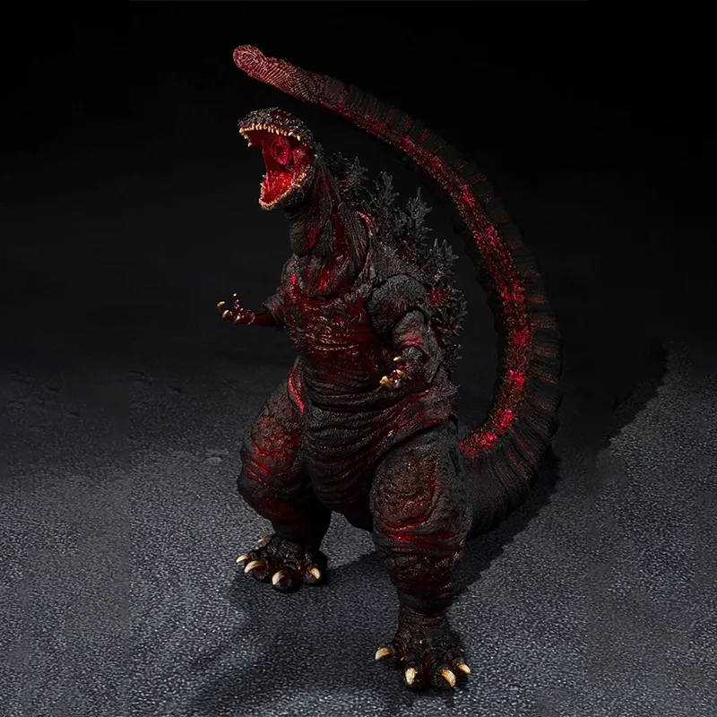 BANDAI Godzilla S.h.monsterarts New 2016 Fourth Shape, Night Battle Edition Action Figures-2
